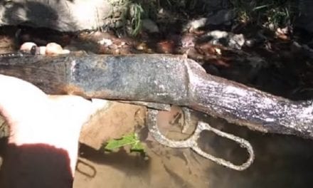 Flashback to When This Guy Found a Lever-Action Rifle in a River