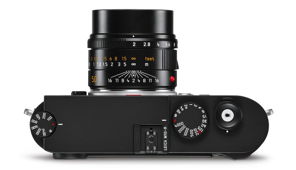 Image of the top of the Leica M10-R