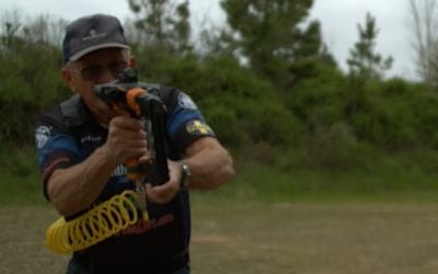 Jerry Miculek’s Hilarious Slow-Motion “Tactical Assault Staple Gun” Video is a Perfect Parody