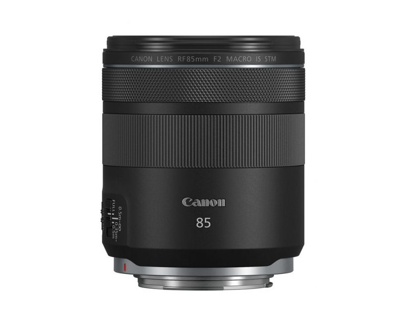 image of the Canon RF85mm F2 MACRO IS STM