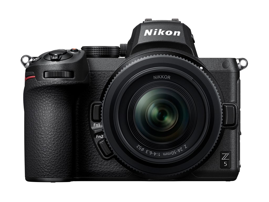 Image of the front of the Nikon Z 5