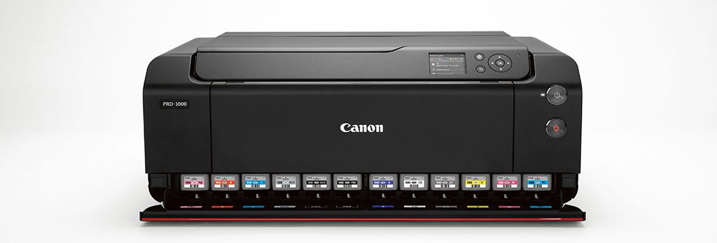 Image of the Canon imagePROGRAF PRO-1000 ink set