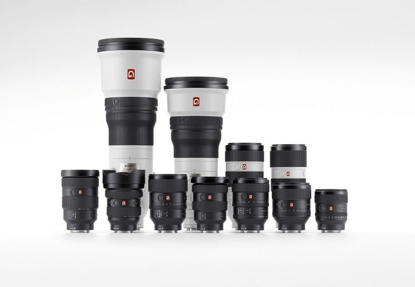 image of Sony G Master lens range