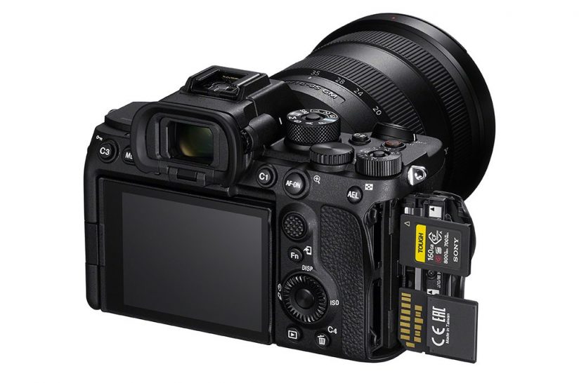 Image of the back of the Sony a7S III