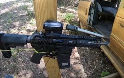 Testing an Extremely Dangerous Bent Barrel AR Rifle