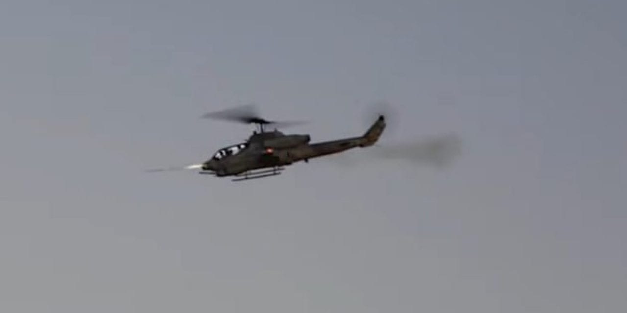 Witness the Awesome Firepower of the AH-1Z Viper Attack Helicopter