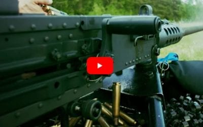 Witness the Destructive Capability of the M2 Browning Machine Gun in Slow Motion