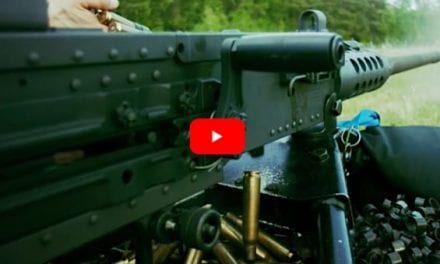 Witness the Destructive Capability of the M2 Browning Machine Gun in Slow Motion