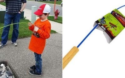 Youth Anglers Are Going to Love the Campfire Fishing Pole Roaster