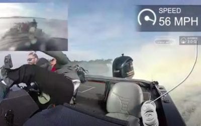 60 MPH Bass Boat Wreck Without Kill Switch Sends Anglers Flying