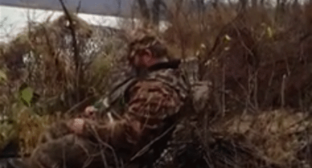 fall asleep while hunting