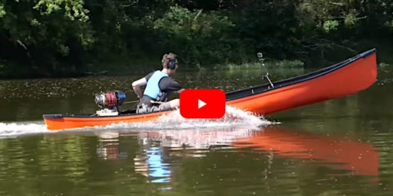 Jet-Powered Canoe Takes Canadians for the Ride of Their Life