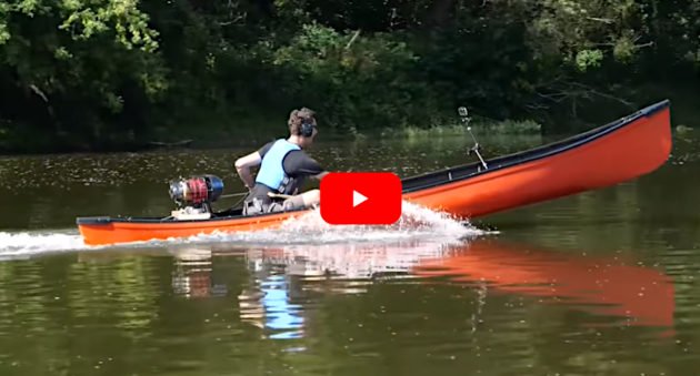 Jet-Powered Canoe