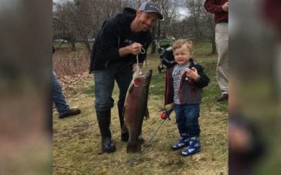 Remember When a 3-Year-Old Hooked Huge Rainbow Trout on Spiderman Rod