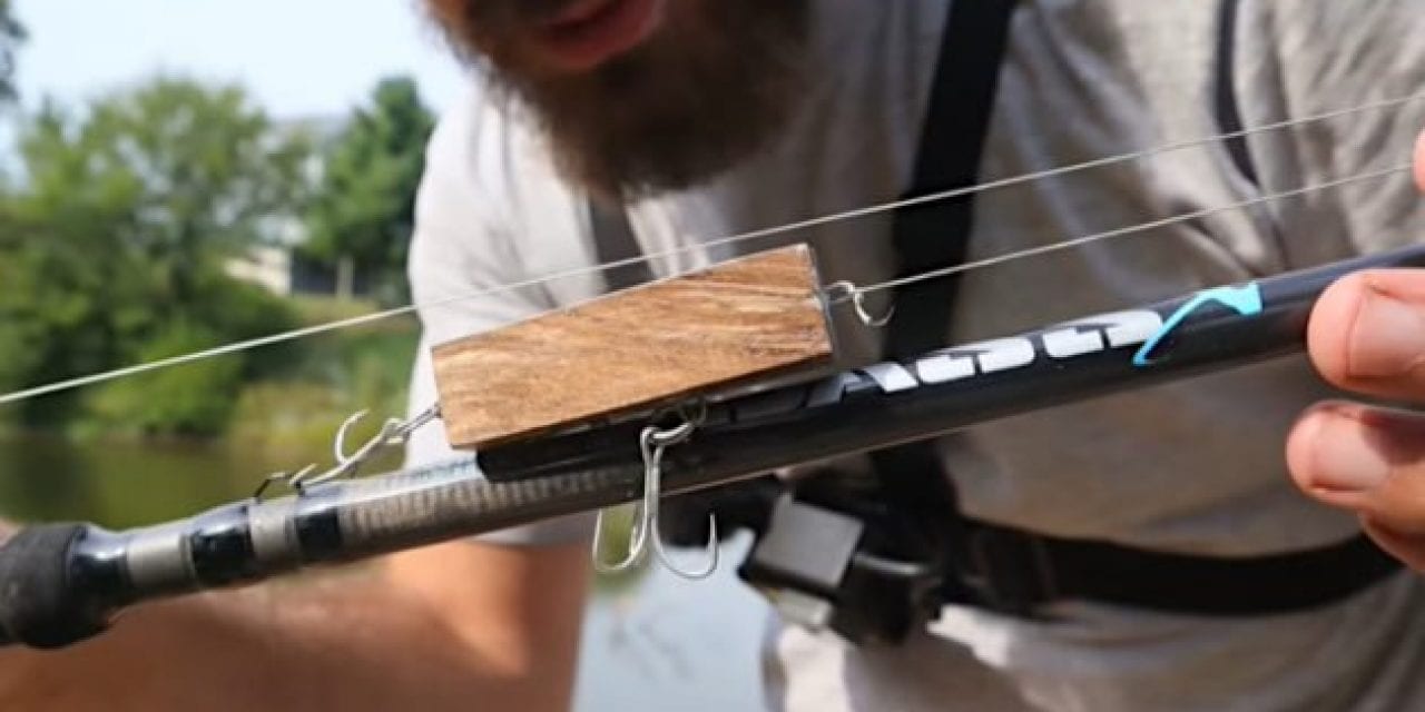 Testing a Simple Block of Wood Lure on Largemouth Bass