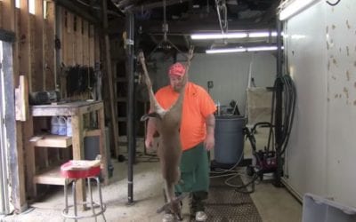 This Might Be the Fastest Deer Skinner Alive
