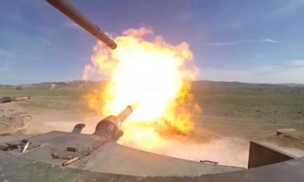 Training Exercise Demonstrates the Raw Power of the M1A1 Abrams Tank