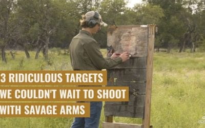 3 Ridiculous Targets We Couldn’t Wait to Shoot With Savage Arms