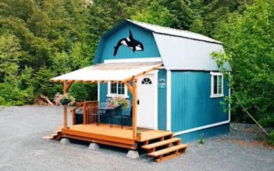 Alaskan Converts Simple 12×16 Shed Into Efficient Tiny House