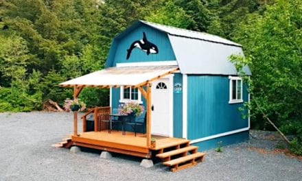 Alaskan Converts Simple 12×16 Shed Into Efficient Tiny House