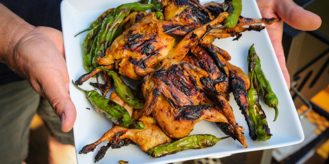 Grilled Curry Quail Recipe