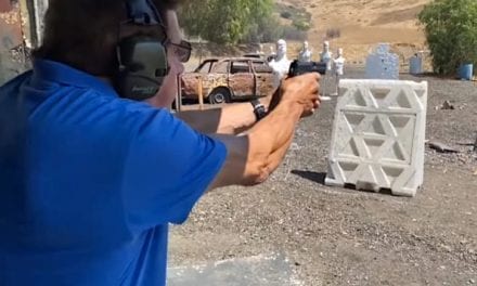 Lou Ferrigno Shows Off His Shooting Skills at the Range in True Hulk Fashion