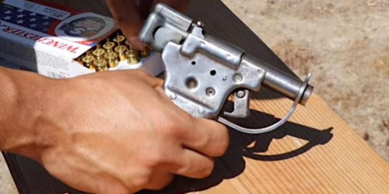 Test Firing the Unusual and Historic FP-45 Liberator Handgun