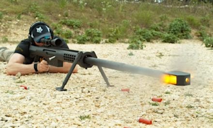 The Awesome Power of a 20mm Rifle, Highlighted in Slow Motion Footage