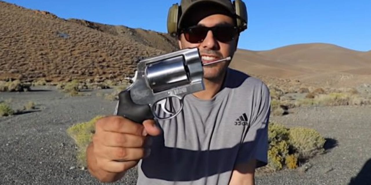 Guy Fires 500 Smith & Wesson Revolver With No Barrel