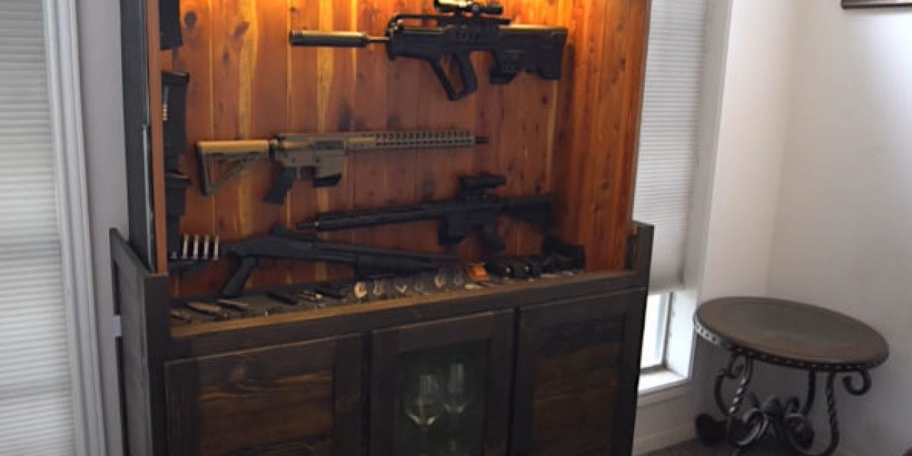 Just Say the Word and the Alexa-Connected Gun Cabinet is Ready for Action