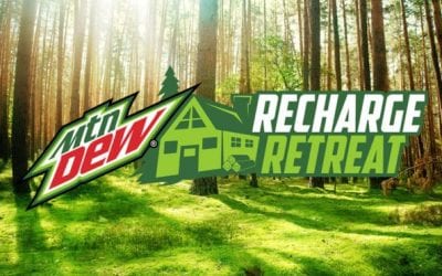 MTN DEW Offers Outdoorsmen Chance to Win Variety of Adventures With ‘Recharge Retreat’