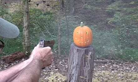 Pumpkin Carving the Fun Way: With a Sig Sauer M17
