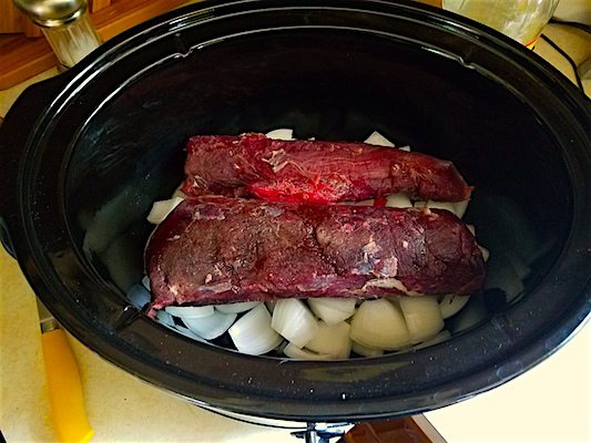 venison pot roast