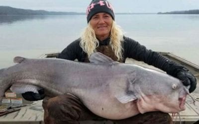 Flashback to the Tennessee Woman Landed the Catfish of a Lifetime