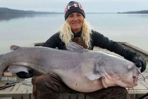 Flashback to the Tennessee Woman Landed the Catfish of a Lifetime