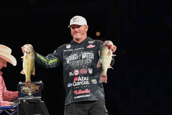Hank Cherry Jr. Takes Day 2 Lead in Bassmaster Classic