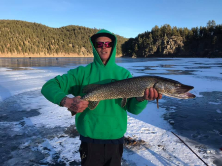 Ice Fishing For Northern Pike