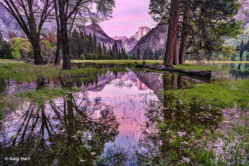 Sunset image taken at Leidig Meadow.