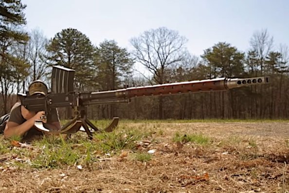 The 20mm Lahti l-39 Anti-Tank Rifle Annhilates an iMac Computer