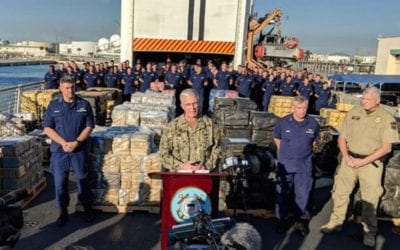 Two Years Ago, $466 Million Worth of Cocaine Was Seized in the Pacific