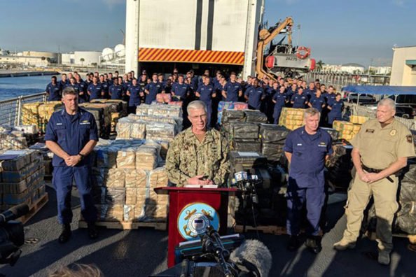 Two Years Ago, $466 Million Worth of Cocaine Was Seized in the Pacific