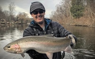 Winter Steelhead Can Be Caught With Back-Trolling Plugs