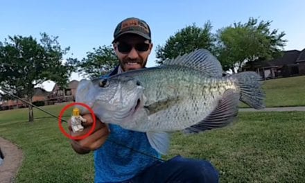 Angler Uses Lego Figure as Lure, Unexpectedly Lands Big Crappie