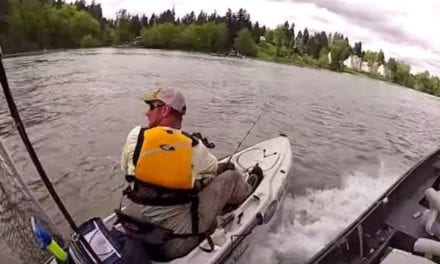 Kayak Fishermen Learns Why It’s Important to Be Alert on the Water