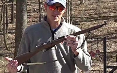 Man Tries Out Tiny Mosin Nagant Replica Chambered in .22 LR