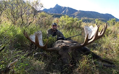 Moose Hunter Drops Giant 72″ Bull at 775 Yards With a Single Shot