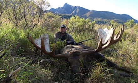 Moose Hunter Drops Giant 72″ Bull at 775 Yards With a Single Shot