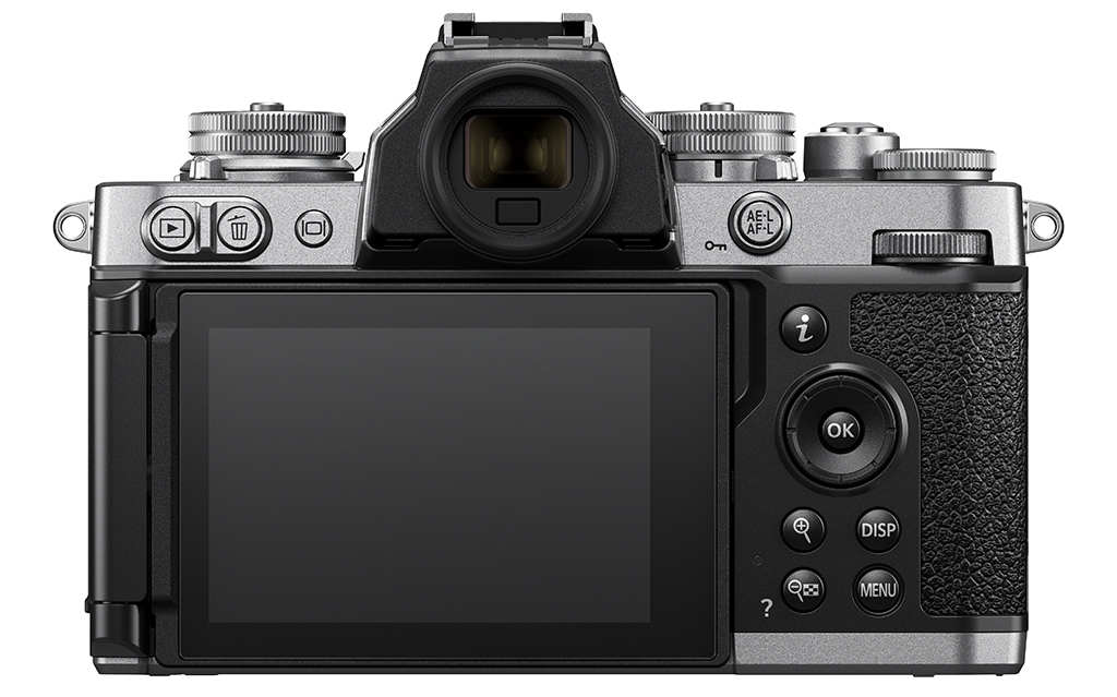 Image of the back of the Nikon Z fc