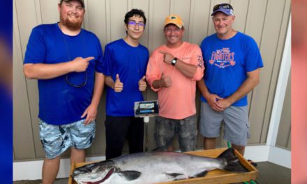 Michigan Teen Breaks State’s 43-Year-Old Chinook Salmon Record