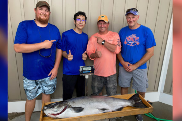 Michigan Teen Breaks State’s 43-Year-Old Chinook Salmon Record